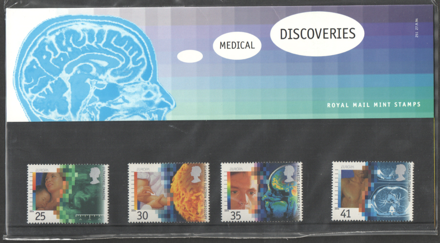 (image for) 1994 Medical Discoveries Royal Mail Presentation Pack 251 - Click Image to Close